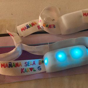 Karol G Mañana Será Bonito Tour Concert Bracelet Official Merch 2023 Pasadena